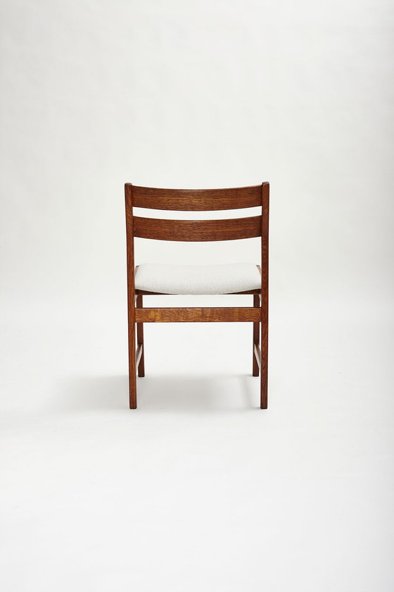 Image 1 of Set van vier eetkamerstoelen, ontworpen door Kurt Østervig voor KP Møbler, Denemarken, jaren 1960.