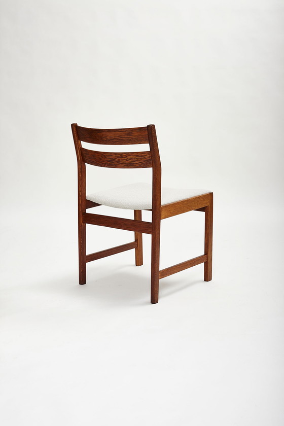 Image 1 of Set van vier eetkamerstoelen, ontworpen door Kurt Østervig voor KP Møbler, Denemarken, jaren 1960.