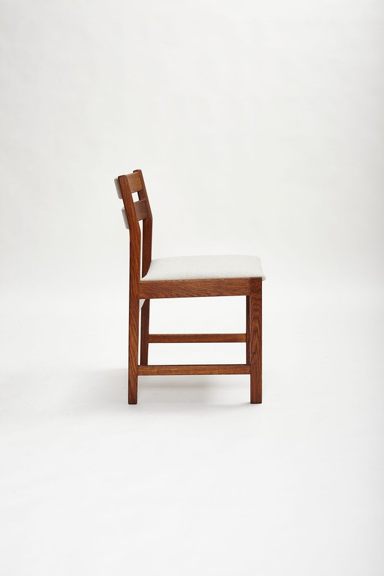 Image 1 of Set van vier eetkamerstoelen, ontworpen door Kurt Østervig voor KP Møbler, Denemarken, jaren 1960.