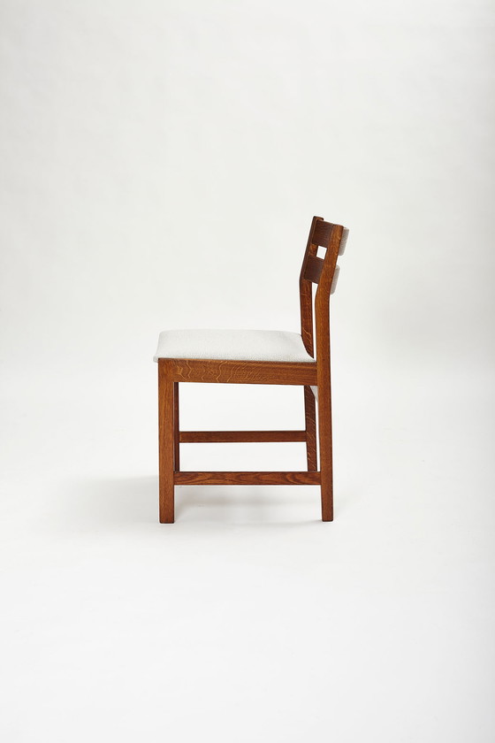 Image 1 of Set van vier eetkamerstoelen, ontworpen door Kurt Østervig voor KP Møbler, Denemarken, jaren 1960.