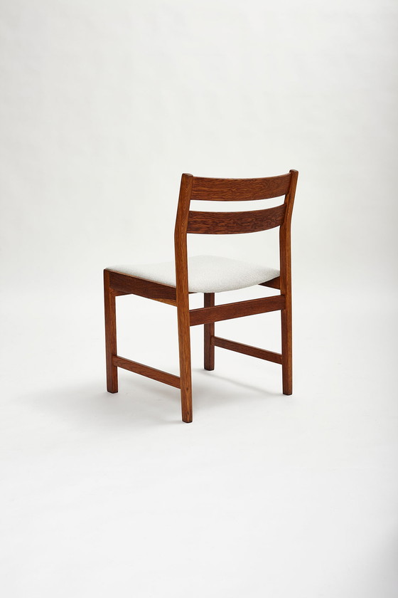 Image 1 of Set van vier eetkamerstoelen, ontworpen door Kurt Østervig voor KP Møbler, Denemarken, jaren 1960.