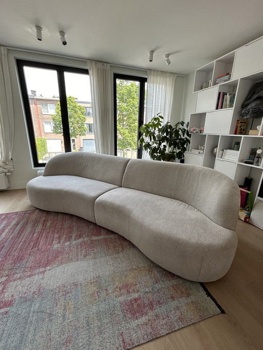 Juntoo Beige Moderne Sofa