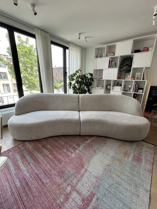 Juntoo Beige Moderne Sofa