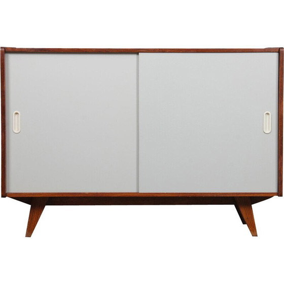 Image 1 of Vintage ladekast model U-452 in eikenhout van Jiri Jiroutek voor Interier Praha, Tsjecho-Slowakije 1960