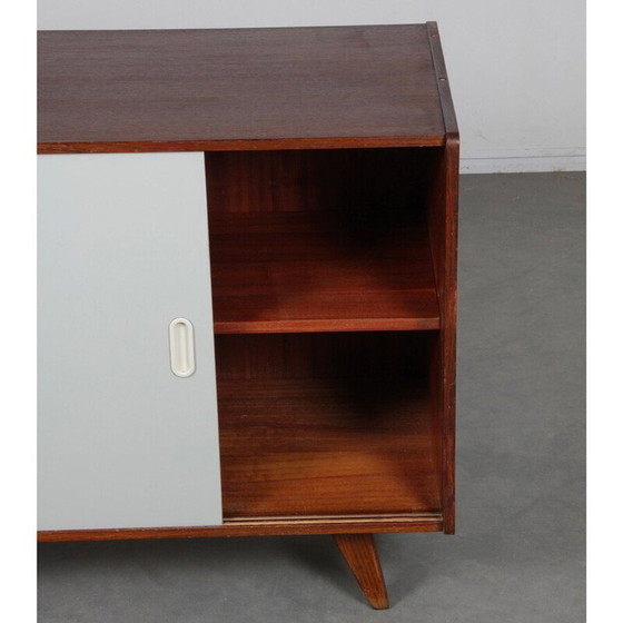 Image 1 of Vintage ladekast model U-452 in eikenhout van Jiri Jiroutek voor Interier Praha, Tsjecho-Slowakije 1960
