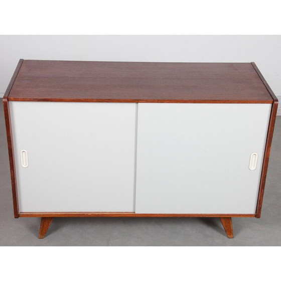 Image 1 of Vintage ladekast model U-452 in eikenhout van Jiri Jiroutek voor Interier Praha, Tsjecho-Slowakije 1960