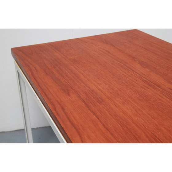 Image 1 of Vintage salontafel in teak en metaal, jaren 1960