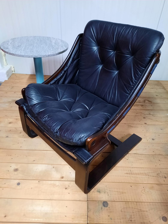 Image 1 of Nelo Möbel ‘Kroken’ fauteuil van Åke Fribytter