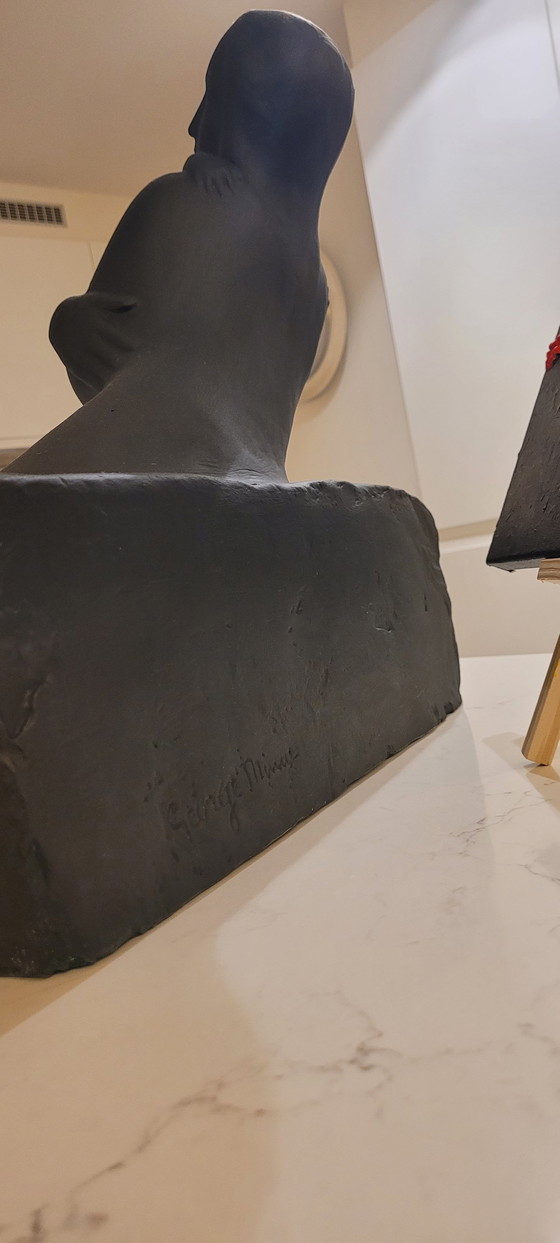 Image 1 of Georges Minne. Moeder En Kind, Gips