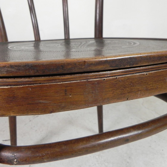 Image 1 of Beuken Fauteuil Met Armleuningen In Thonet Stijl, Jaren 20