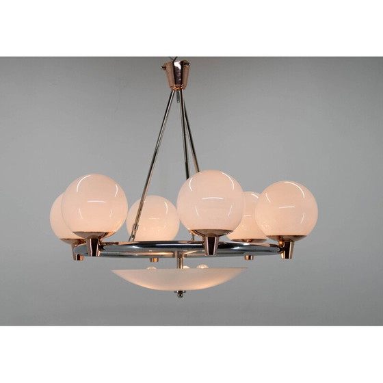 Image 1 of Vintage Art Deco kroonluchter, jaren 1930