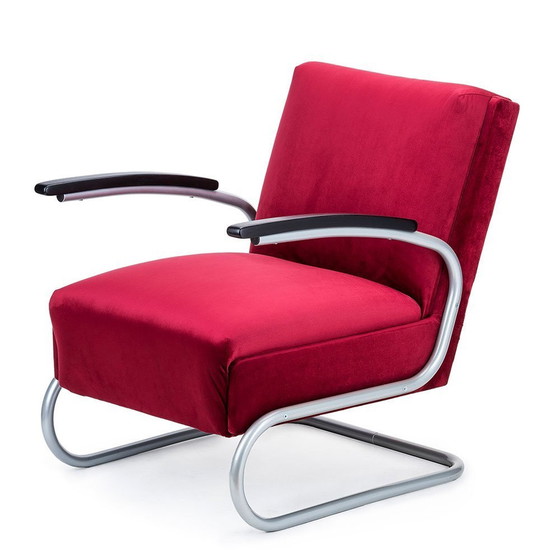 Image 1 of Tsjecho-Slowaakse fauteuil, Bauhaus Vintage 1960