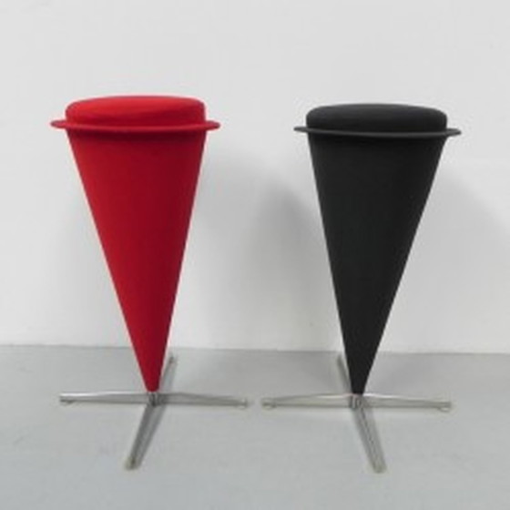 Image 1 of 2x Verner Panton Kegel krukken