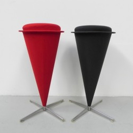 Image 1 of 2x Verner Panton Kegel krukken