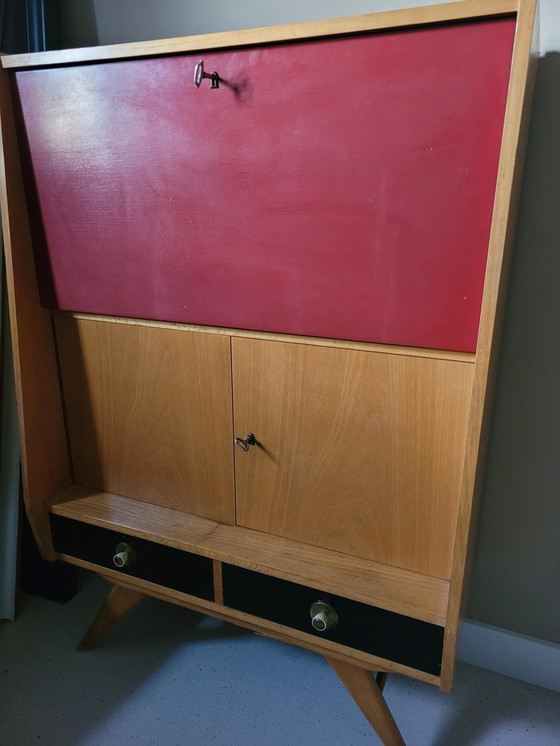 Image 1 of Vintage secretaire jaren 50/60