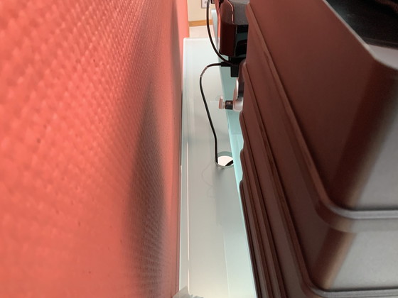 Image 1 of Bureau Meubel in Glas en Metaal