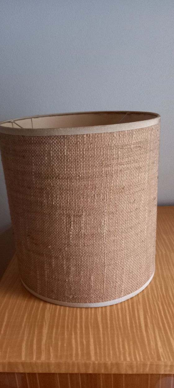 Image 1 of Vintage tafellamp keramiek met bijbehorende kap