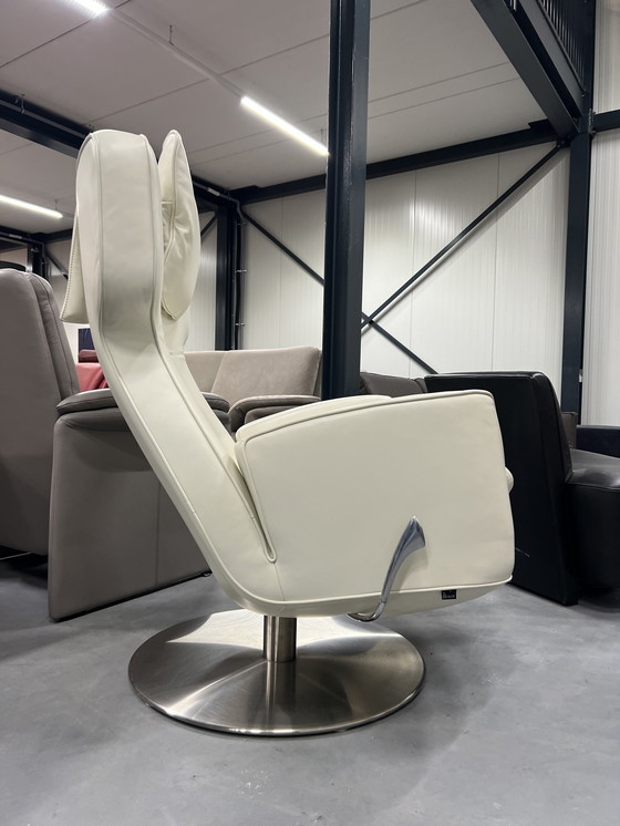 Image 1 of Als nieuw Leolux Ottana relax fauteuil leer