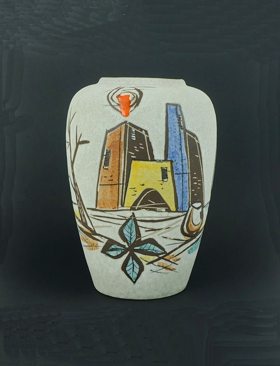 Image 1 of scheurich vaas jaren 50 mid century decor model 239-30