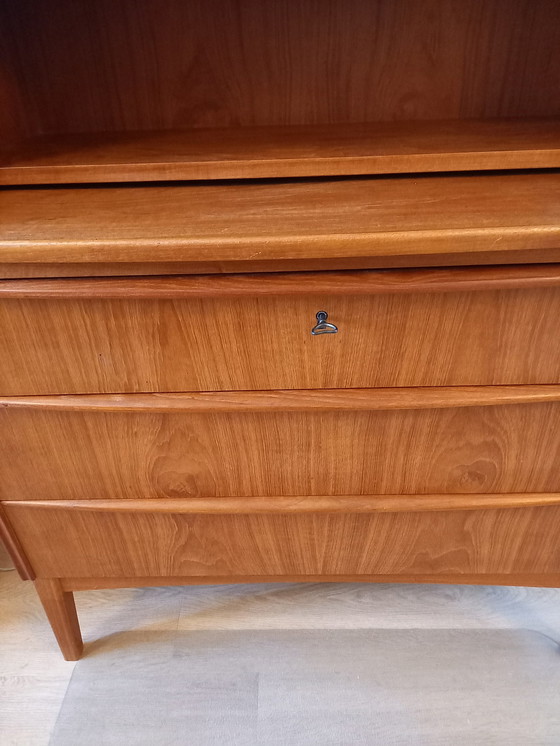 Image 1 of Mid century secretaire Deens design