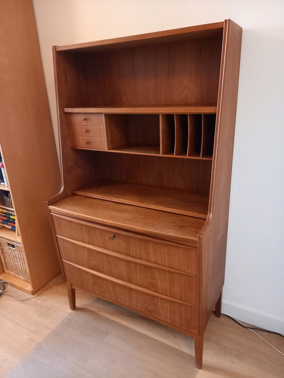 Image 1 of Mid century secretaire Deens design