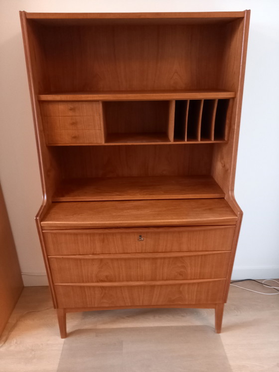 Image 1 of Mid century secretaire Deens design