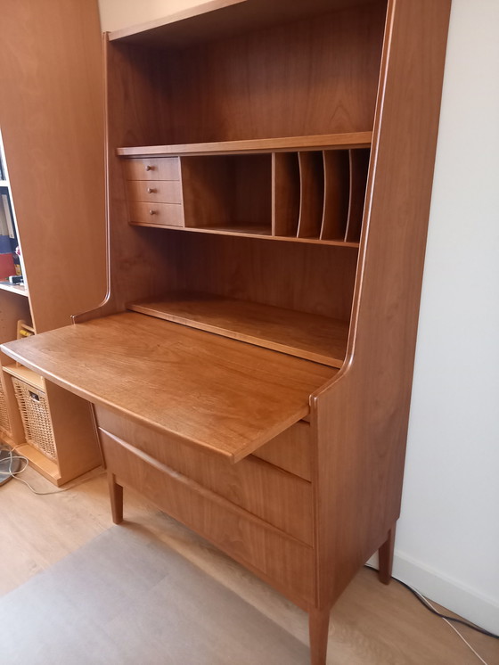 Image 1 of Mid century secretaire Deens design