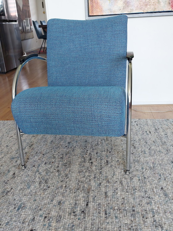 Image 1 of Atlanta 3-zitsbank blauw