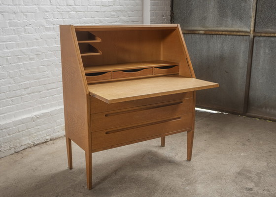 Image 1 of Kai Kristiansen Secretaire Model 63 in Eikenhout