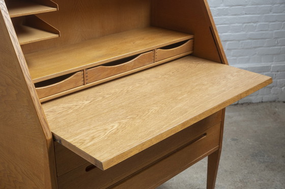 Image 1 of Kai Kristiansen Secretaire Model 63 in Eikenhout