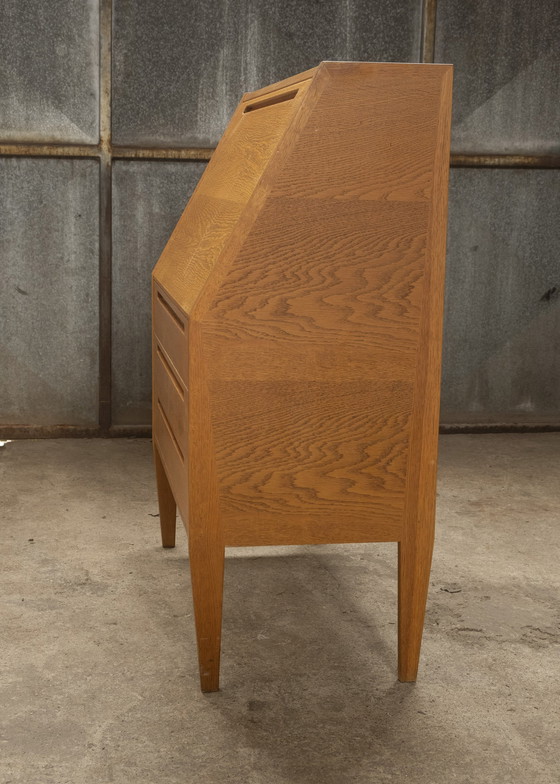 Image 1 of Kai Kristiansen Secretaire Model 63 in Eikenhout