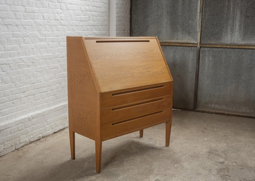 Kai Kristiansen Secretaire Model 63 in Eikenhout