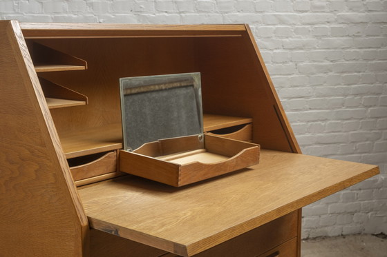 Image 1 of Kai Kristiansen Secretaire Model 63 in Eikenhout