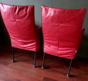2x Montis Chaplin stoelen