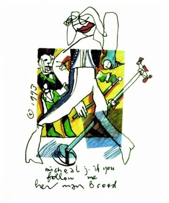 Image 1 of Herman Brood----Michael Jackson uit 1993