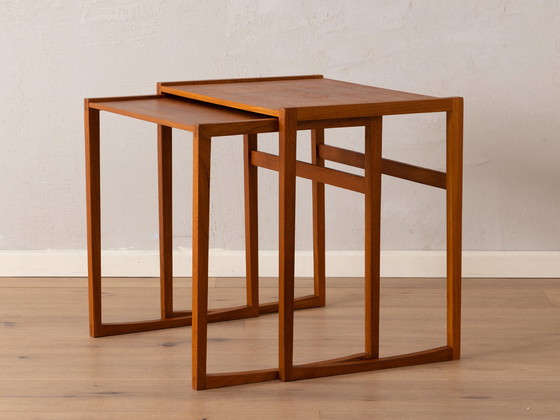 Image 1 of vintage filigrane bijzettafels