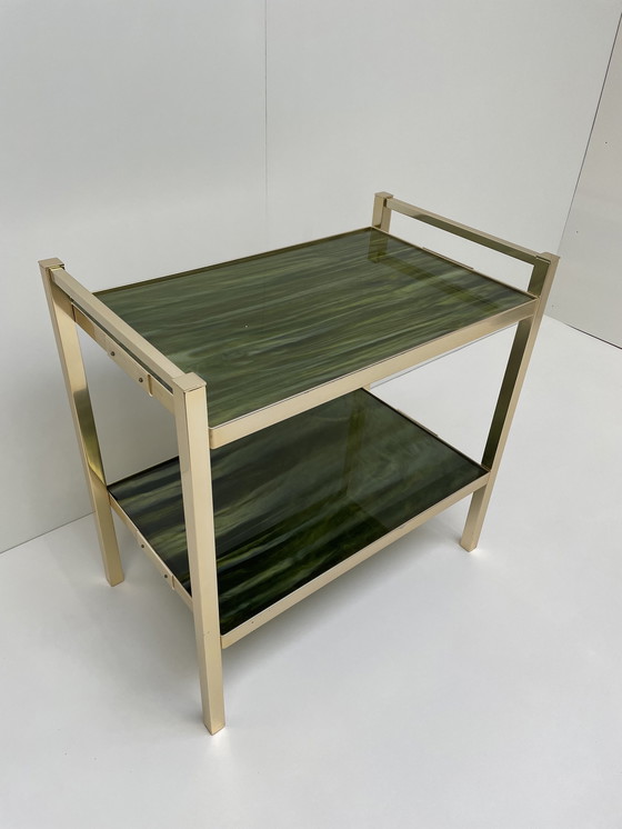 Image 1 of Vintage bijzettafel