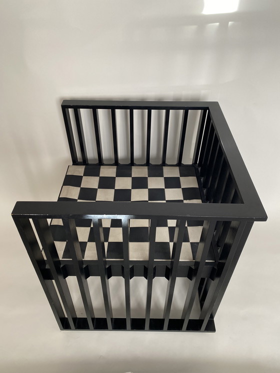 Image 1 of Purkersdorf" fauteuil van Wittmann Joseph Hoffmann & Koloman Moser