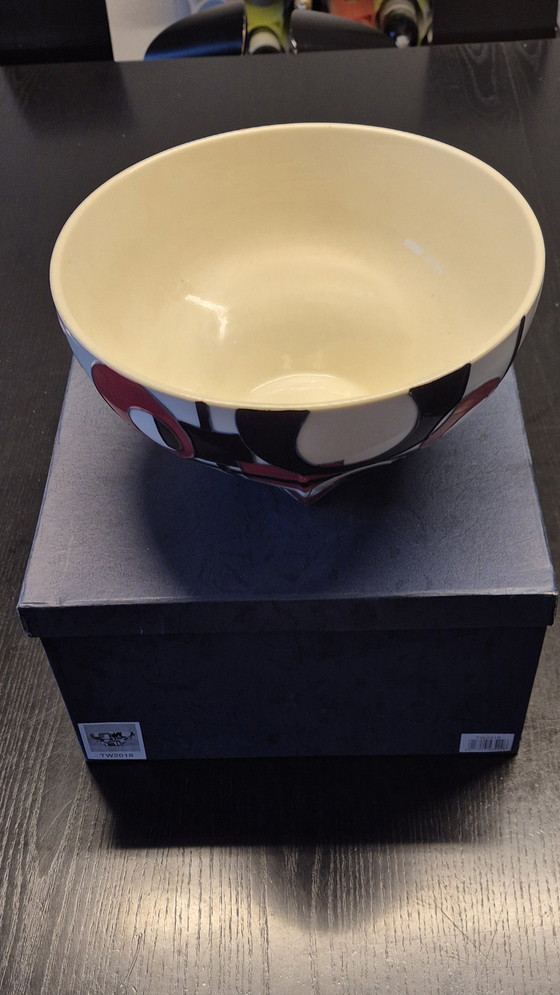 Image 1 of Jeanne McDougall Old Tupton Ware Circles Art Deco Design Bowl