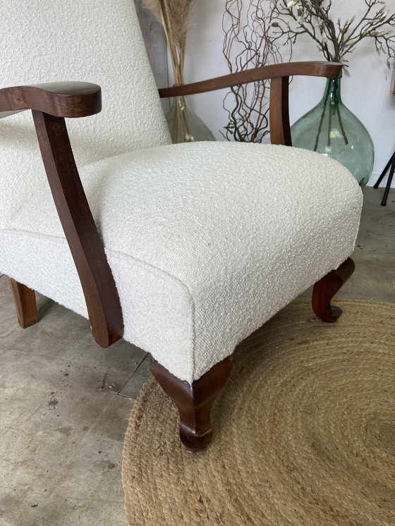 Image 1 of Paar Bouclettes Fauteuils 1950