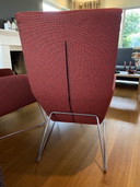 2xGerard van den Berg fauteuil Don label