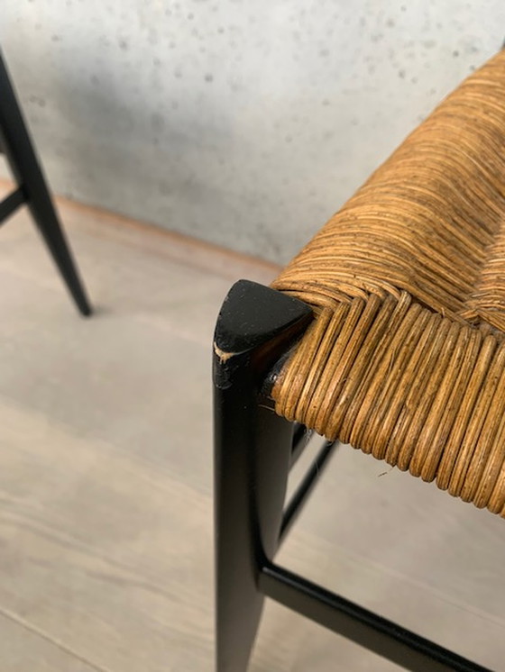 Image 1 of 4x Cassina Superleggera stoelen van ontwerper Gio Ponti