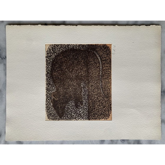 Image 1 of Vintage poster de rat door François-Xavier Lalanne, 2003