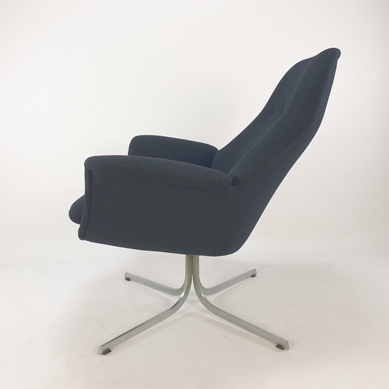 Image 1 of Vintage Tulipe fauteuil in hout en metaal van Pierre Paulin voor Artifort, 1960