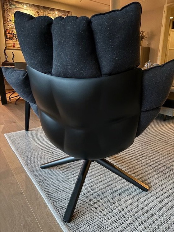 Image 1 of 2X Italia Husk H3G Lounge Chair Draaibaar