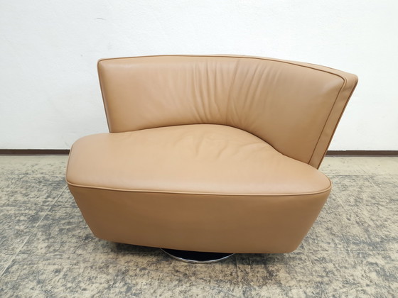 Image 1 of Walter Knoll Drift draaifauteuil Design fauteuil Leren fauteuil Stoel Top