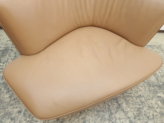 Image 1 of Walter Knoll Drift draaifauteuil Design fauteuil Leren fauteuil Stoel Top