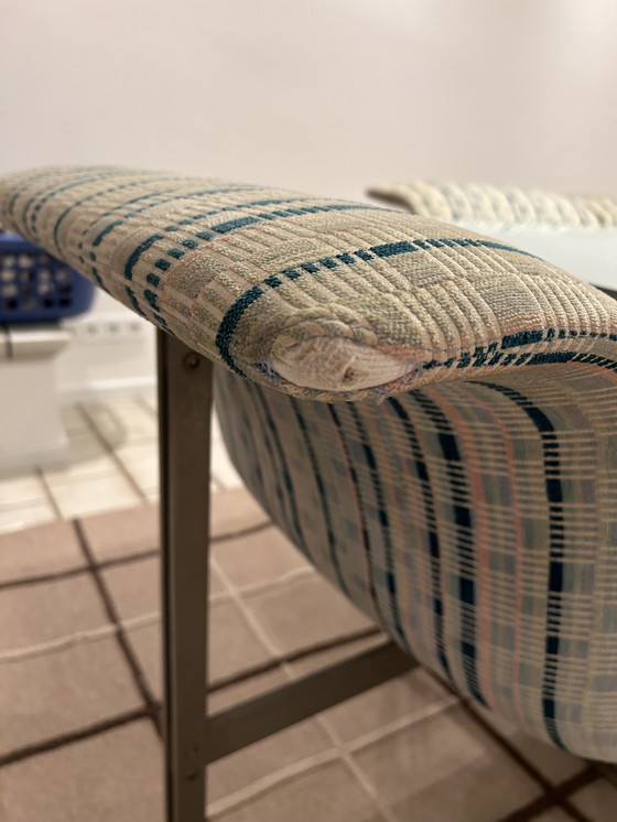 Image 1 of 6x Saporiti Italia "Wave" stoelen Missoni stof