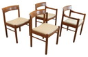 4x Bramin eetkamerstoel 'Jersore' vintage