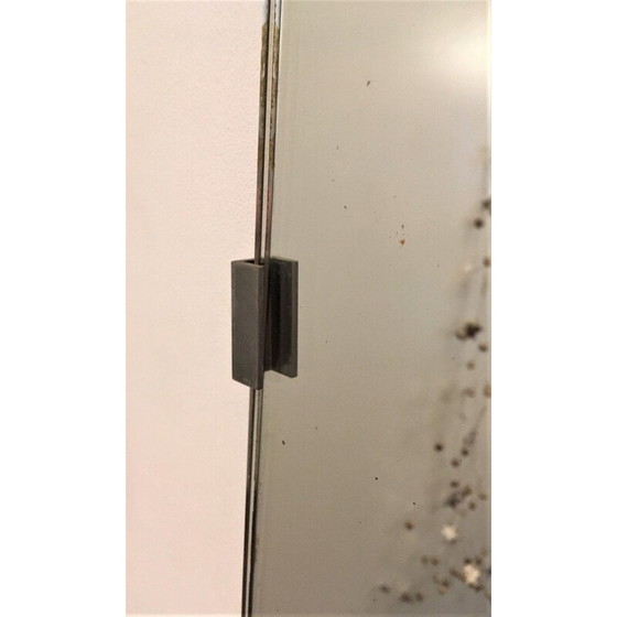 Image 1 of Scandinavische vintage teakhouten spiegel met verlichting, 1970